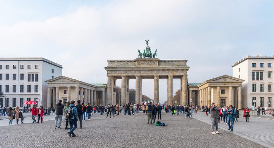 Brandenburger Tor Berlijn Duitsland