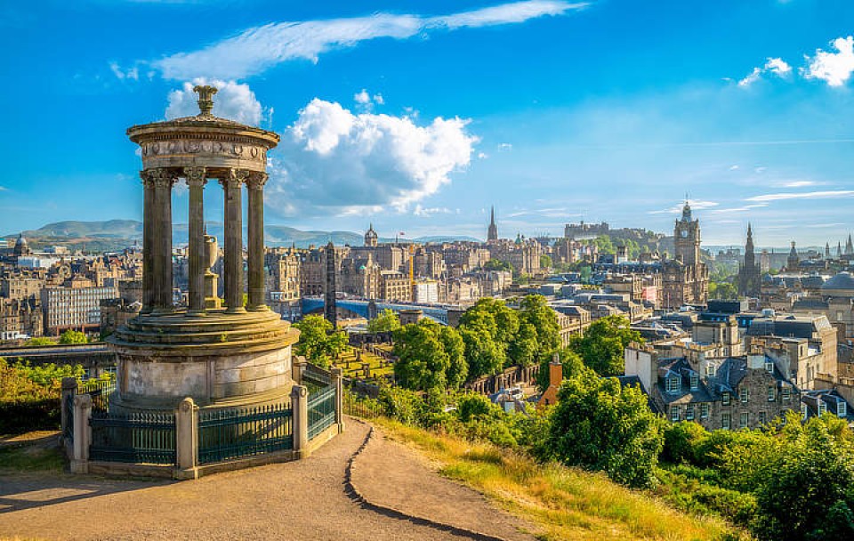 Calton Hill Edinburgh Schotland