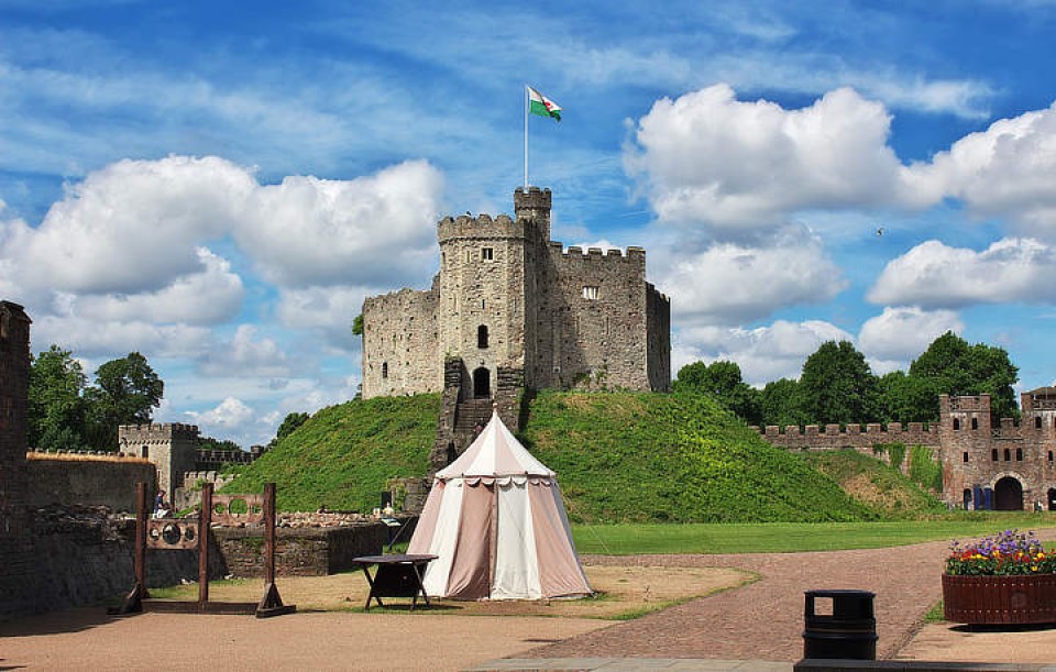 Cardiff Castle Wales
