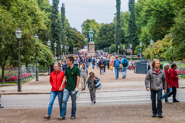 Esplanadi Park Helsinki