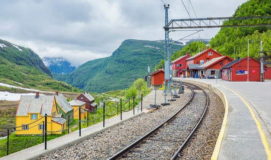 Noorwegen  Flåmsbanen