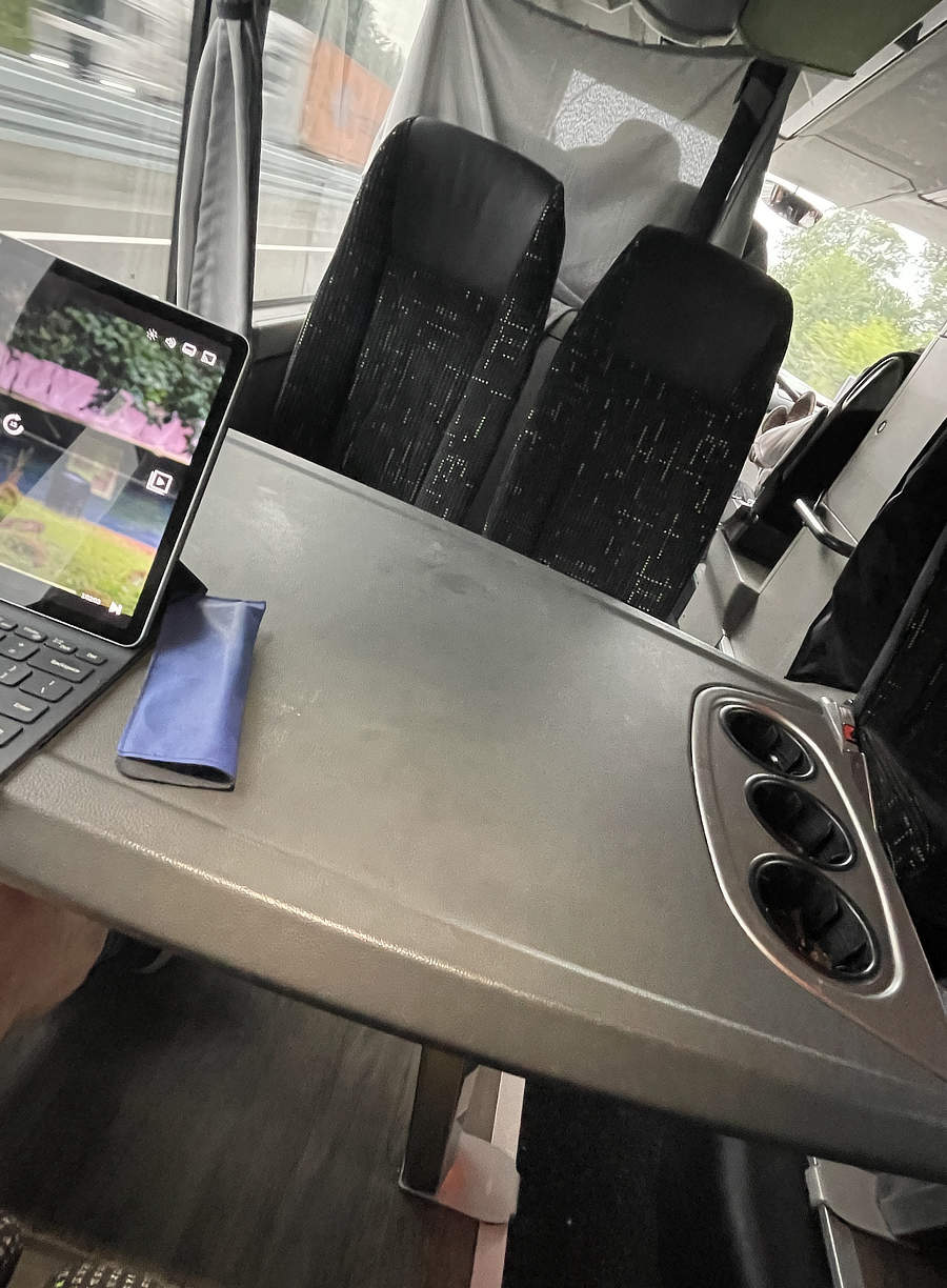 Flixbus van binnen Flixbus van binnen