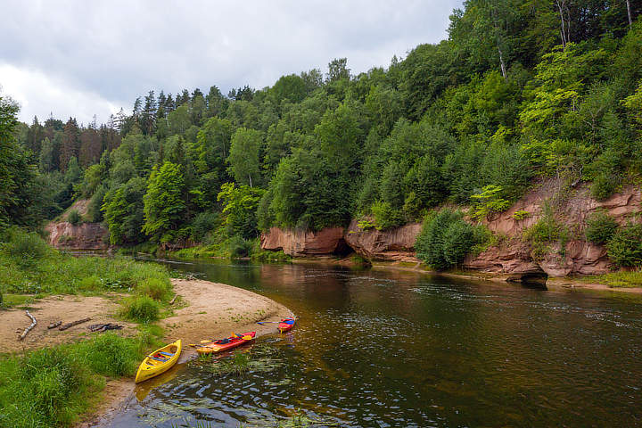 Gauja Nationaal Park Letland