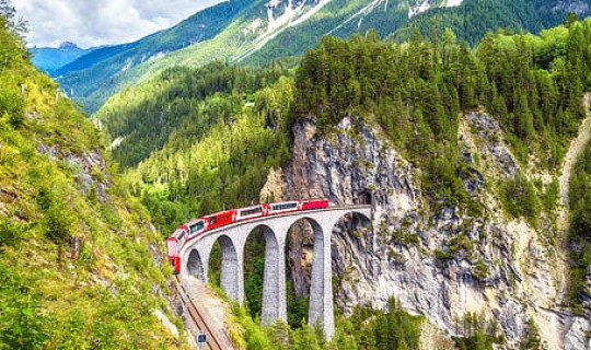 Zwitserland  Glacier Express