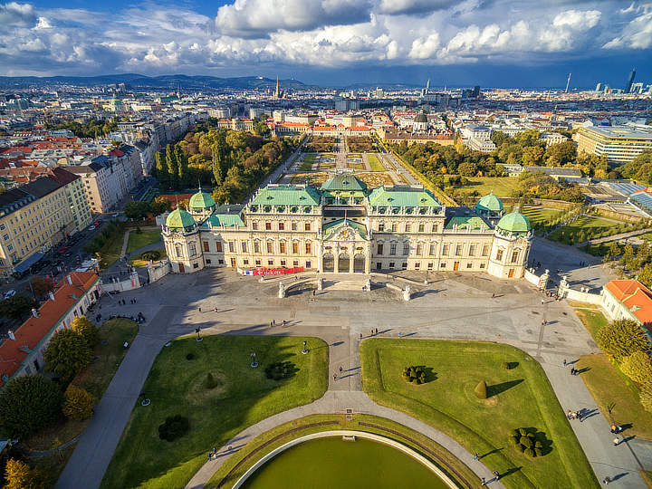 Het Belvedere Wenen