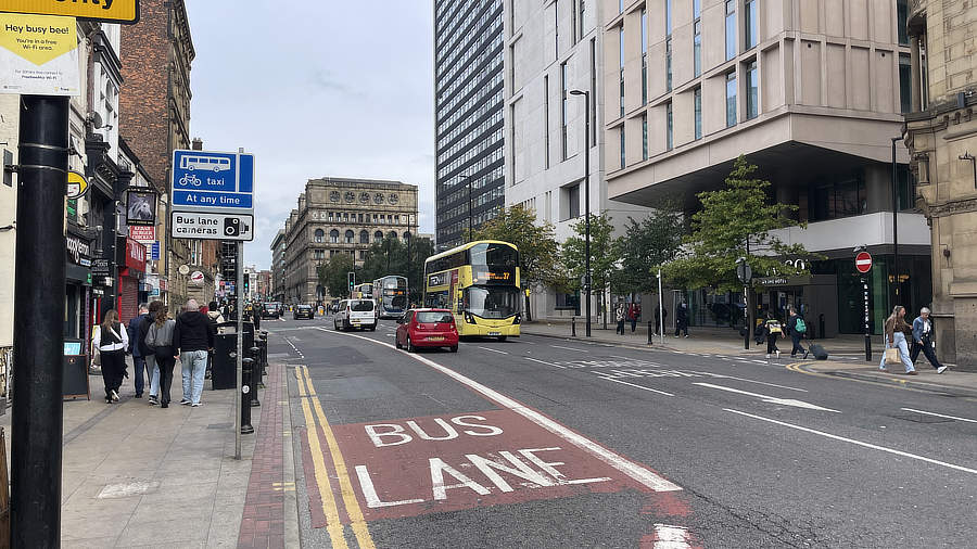 Manchester stadsbussen Manchester stadsbussen