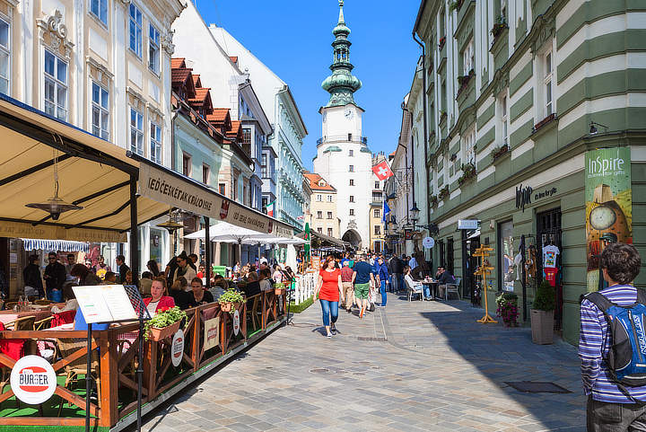 Michalská straat Bratislava