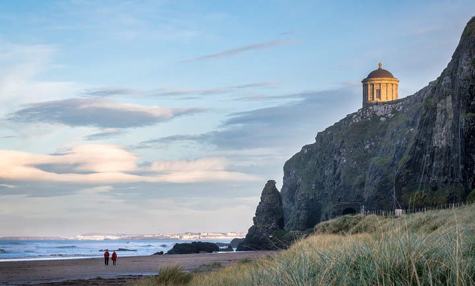 Mussenden Temple Noord-Ierland