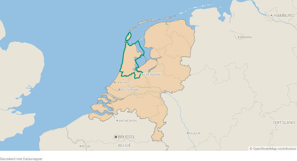 Noord-Holland op de kaart