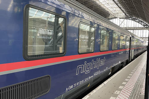 OBB Nightjet nachttrein