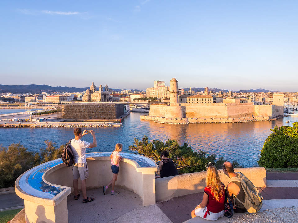 Oude Haven in Marseille Frankrijk