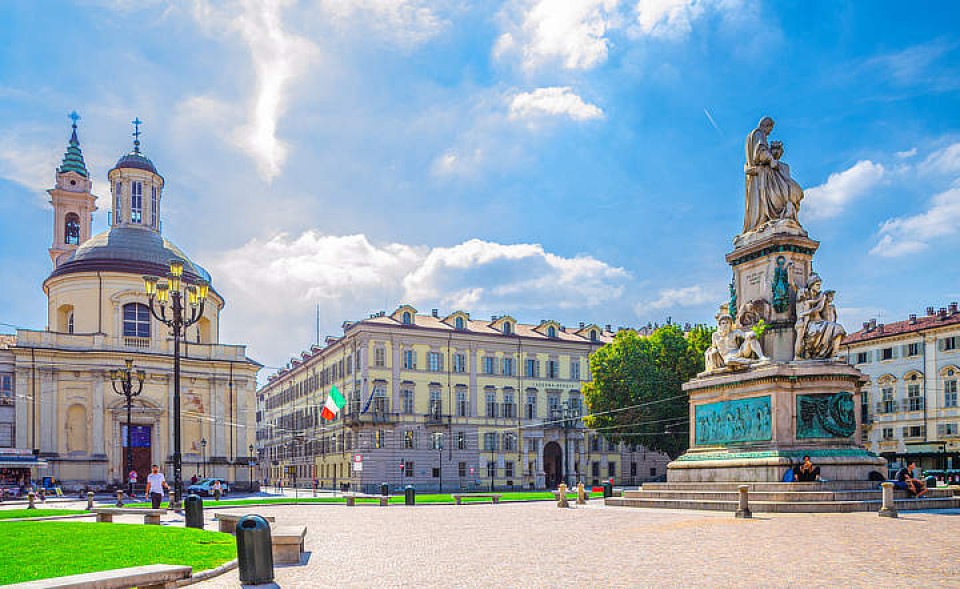 Piazza Carlo Emanuele II Turijn