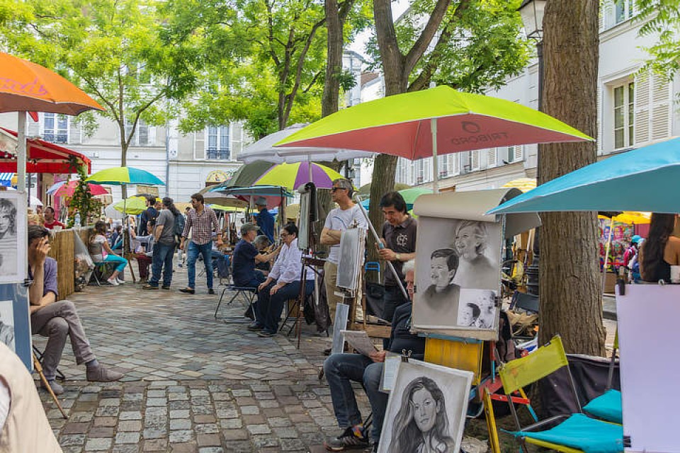 Place du Tertre Parijs