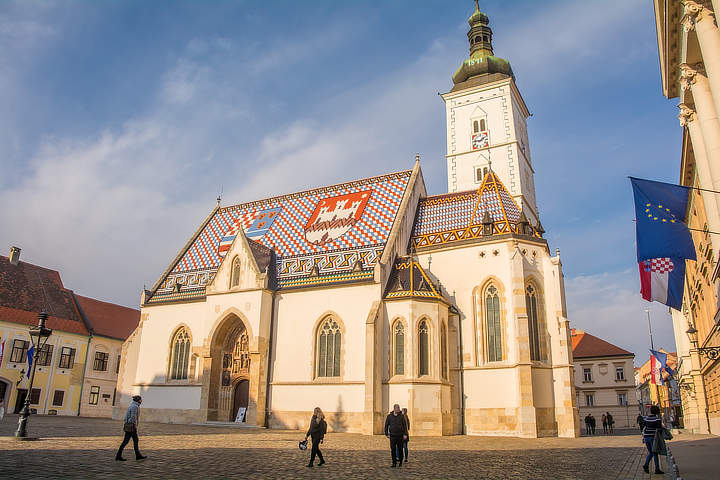 St. Mark's kerk Zagreb
