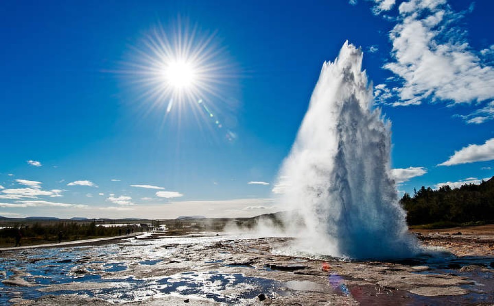 Stokkur geiser IJsland