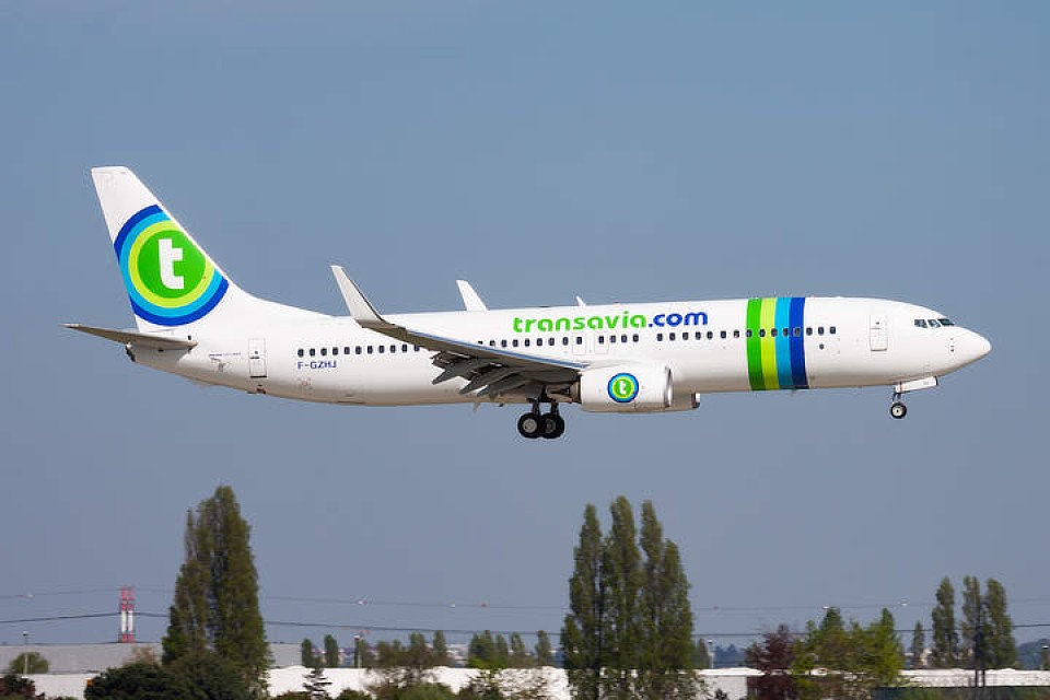 Transavia vliegtuig