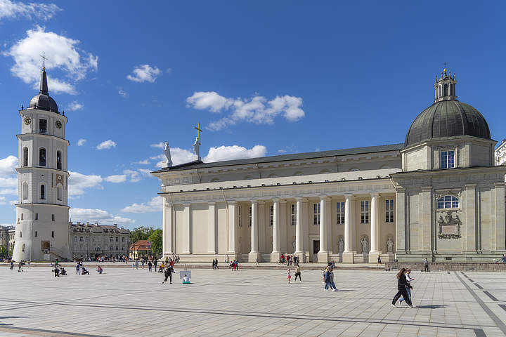 Vilnius Kathedraal en Klokkentoren