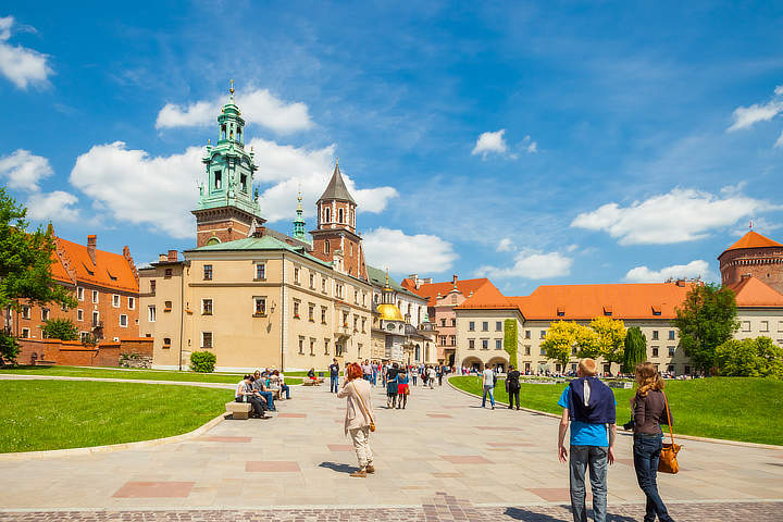 Wawel kasteel en kathedraal Krakau