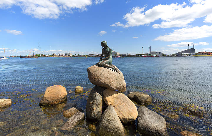 de kleine zeemeermin Kopenhagen Denemarken