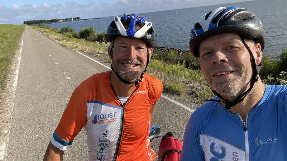dijk Enkhuizen Lelystad op de fiets