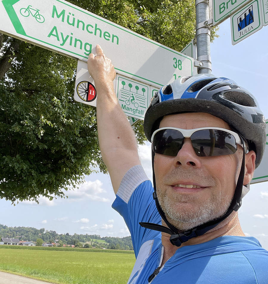fietsen naar München