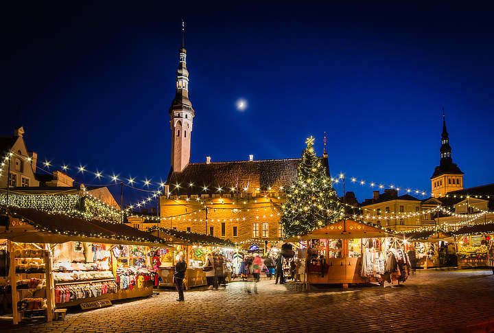 kerstmarkt Tallinn