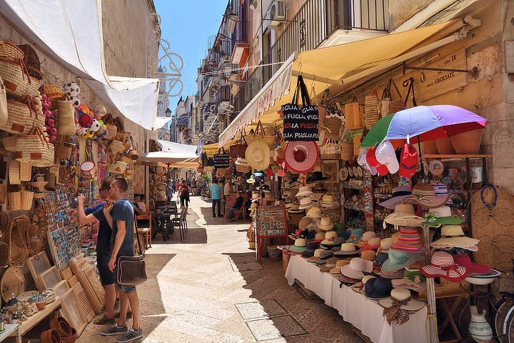 markt oude stad Bari