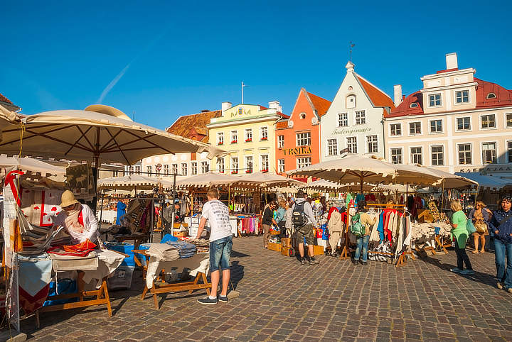 markt raadhuisplein Tallinn