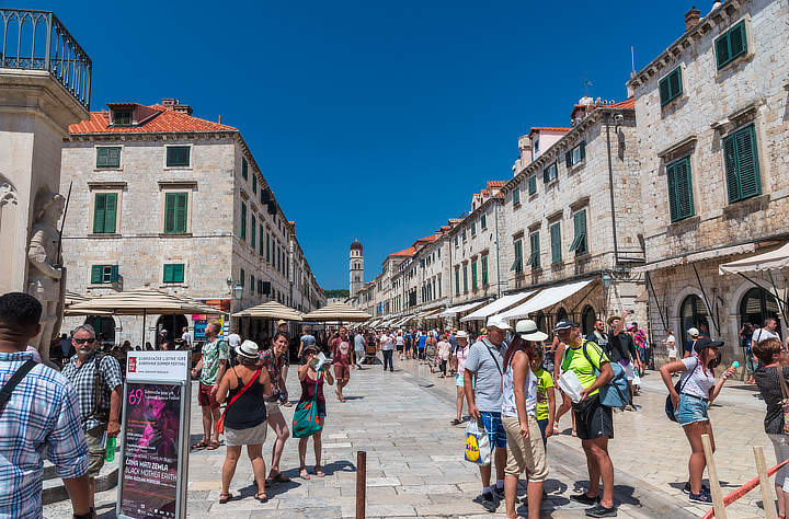 oude stad Dubrovnik Kroatië