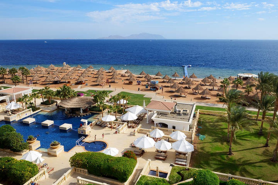 strand Sharm el Sheikh Egypte