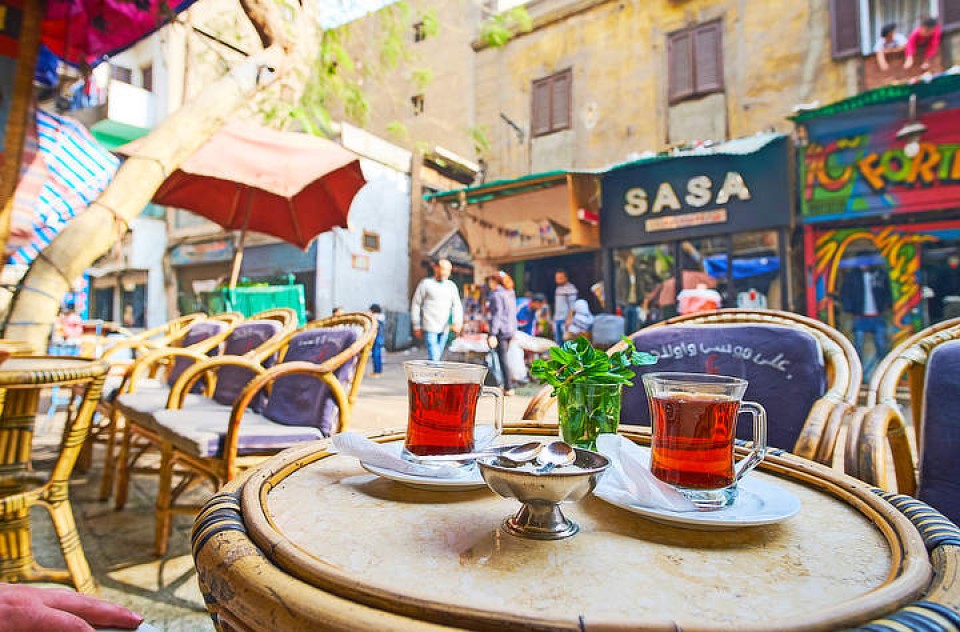 theehuis Cairo Egypte