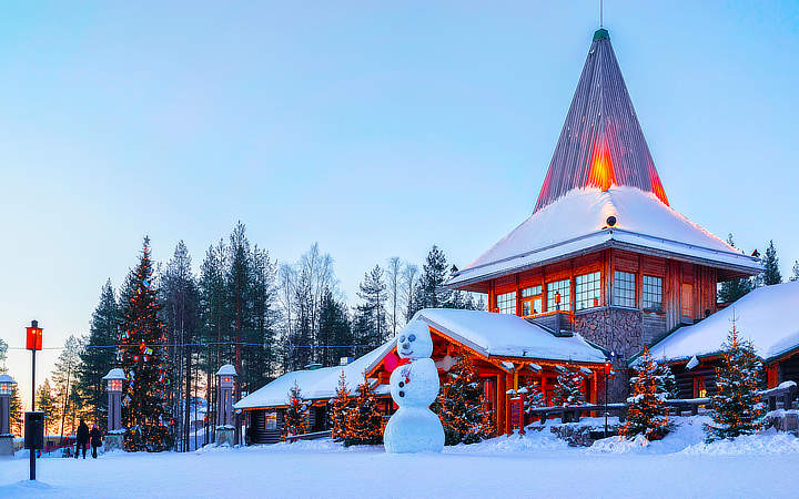 verblijf kerstman Rovaniemi Finland