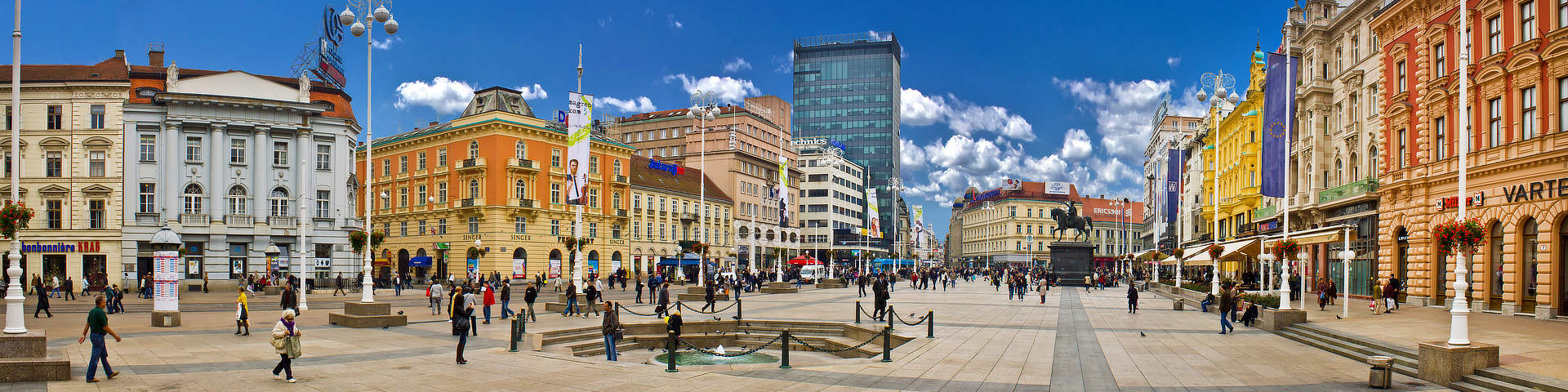 Ban Josip Jelacic plein Zagreb
