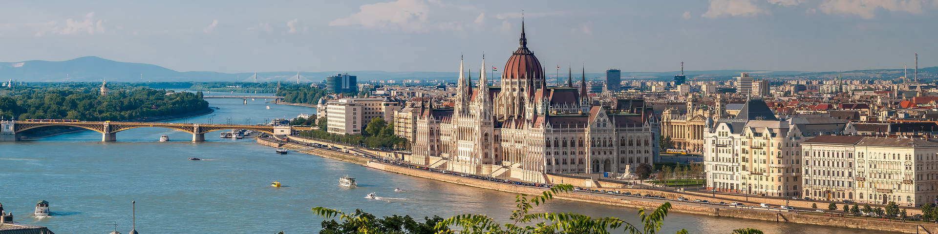 Parlement en Donau Boedapest