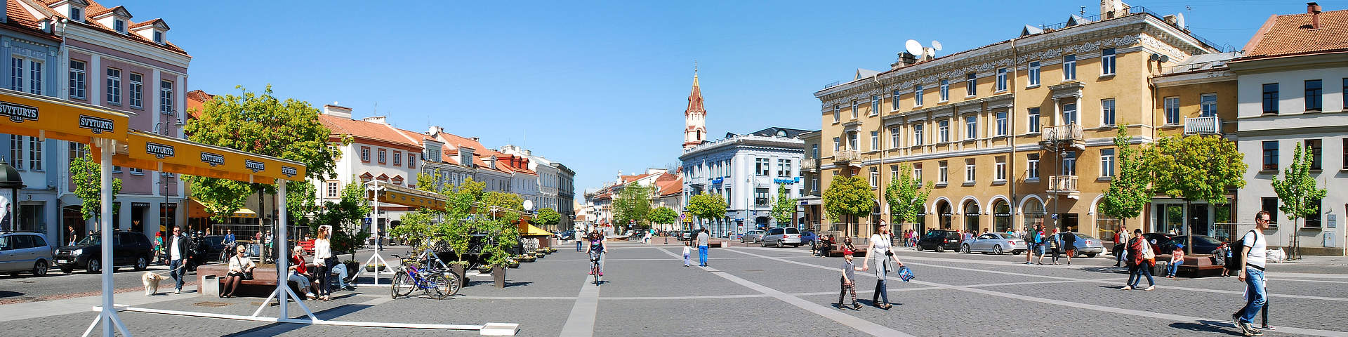 Town hall square Vilnius