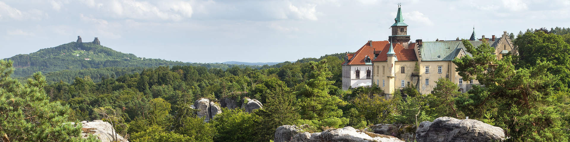 kasteel Hrubá Skála Tsjechië