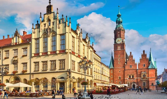 Polen Krakau Schatten van Zuid-Polen