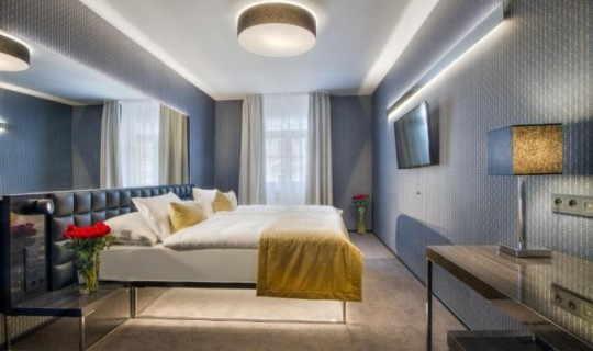 Tsjechië Praag Hotel Mucha