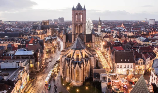 België Kerstsfeer in Oost-Vlaanderen, Aalst