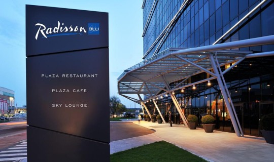 Slovenië Ljubljana Radisson Blu Plaza Hotel Ljubljana