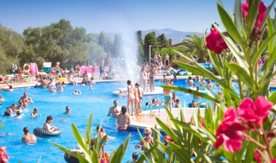 Spanje Barcelona Camping Castell Montgri