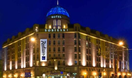 Polen Warschau Hotel Radisson Blu Sobieski