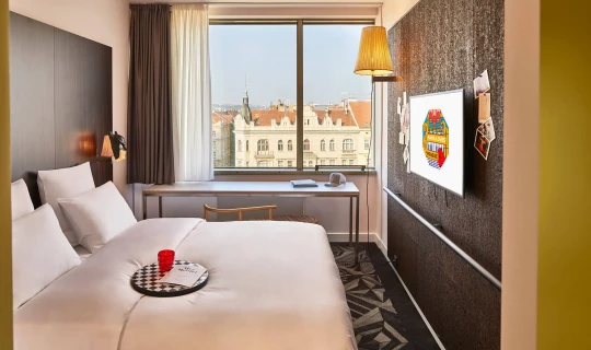 Tsjechië Praag Hotel Mama Shelter Prag