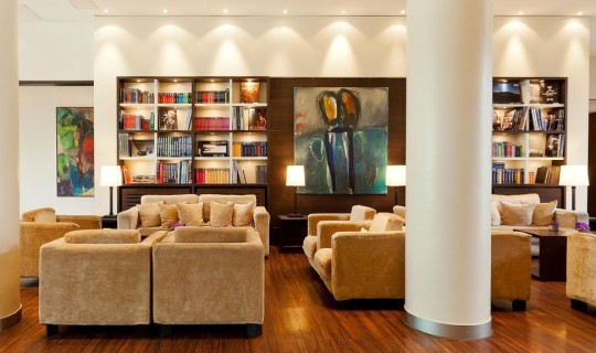 Duitsland Berlijn Abion Spreebogen Waterside Berlin