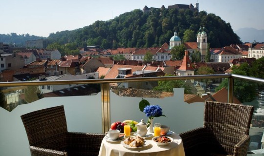 Slovenië Ljubljana Cityhotel Ljubljana