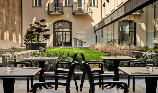 Polen Krakau 1891 Garni Hotel