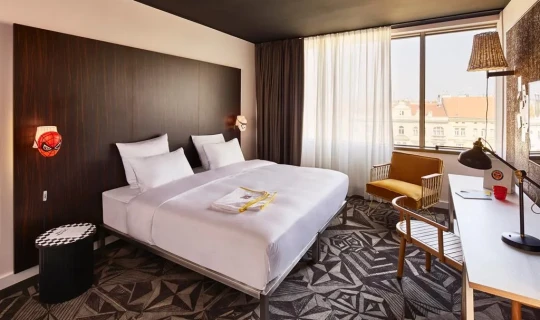 Tsjechië Praag Hotel Mama Shelter Prag