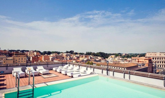 Italië Rome Mercure Roma Delta Colosseo