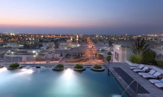 Verenigde Arabische Emiraten Dubai The Tower Plaza Hotel Dubai